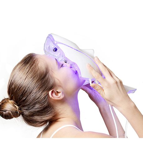 PeakHaven 7 Color Electric Therapy LED Face Neck Mask For Healthy Skin Rejuvenation