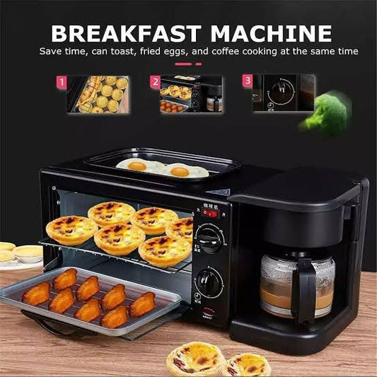 PeakHaven 3 In 1 Electronic Breakfast Machine