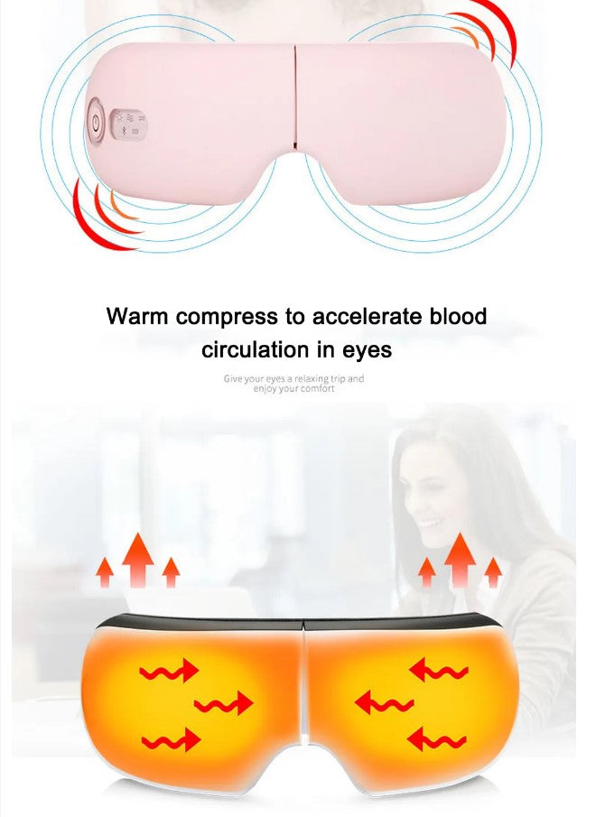 PeakHaven Smart Eye Massager Bluetooth - White