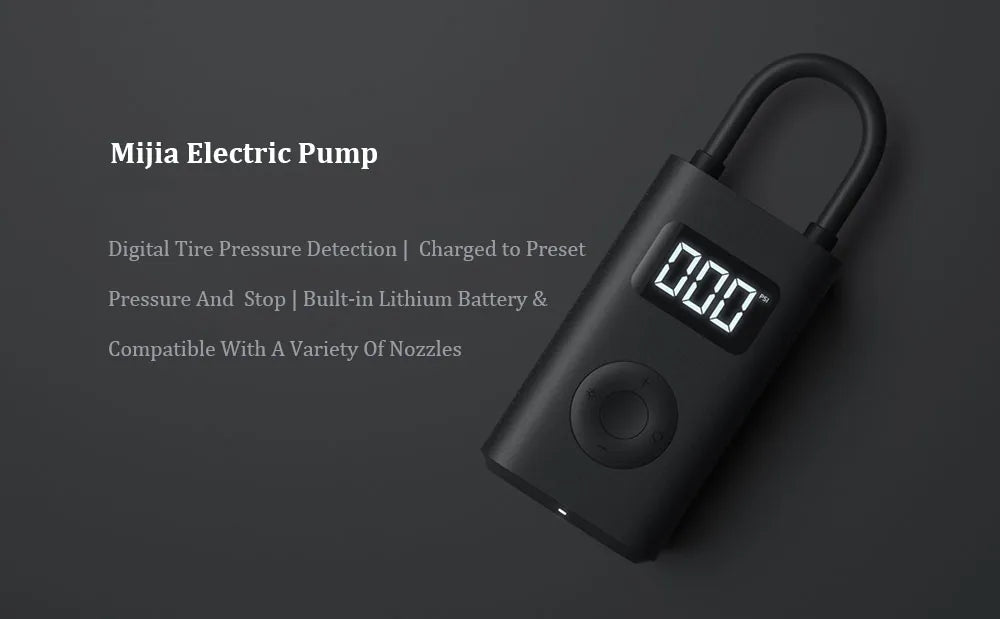 PeakHaven Portable Smart Digital Tire Pressure Detection Pump