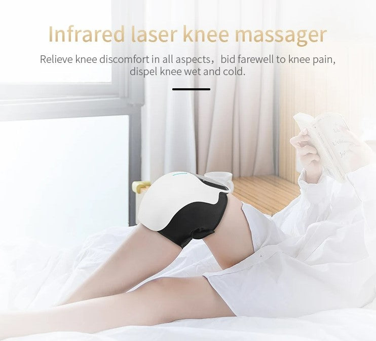 PeakHaven Knee Massager with Heat and Kneading for Pain Relief Rechargeable LED Display