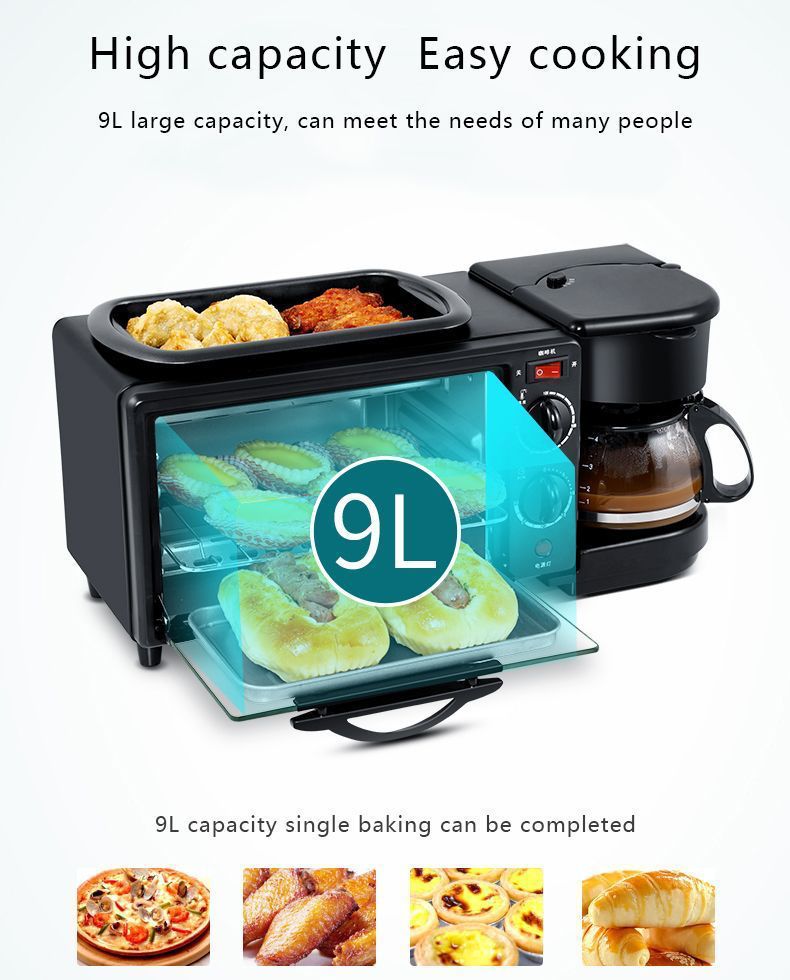 PeakHaven 3 In 1 Electronic Breakfast Machine