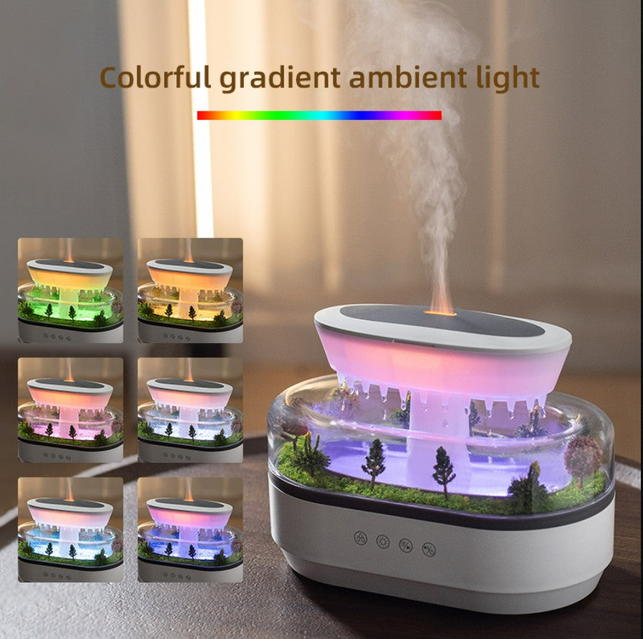 PeakHaven Smart Cool Mist Raindrop Air Humidifier for Garden Landscape
