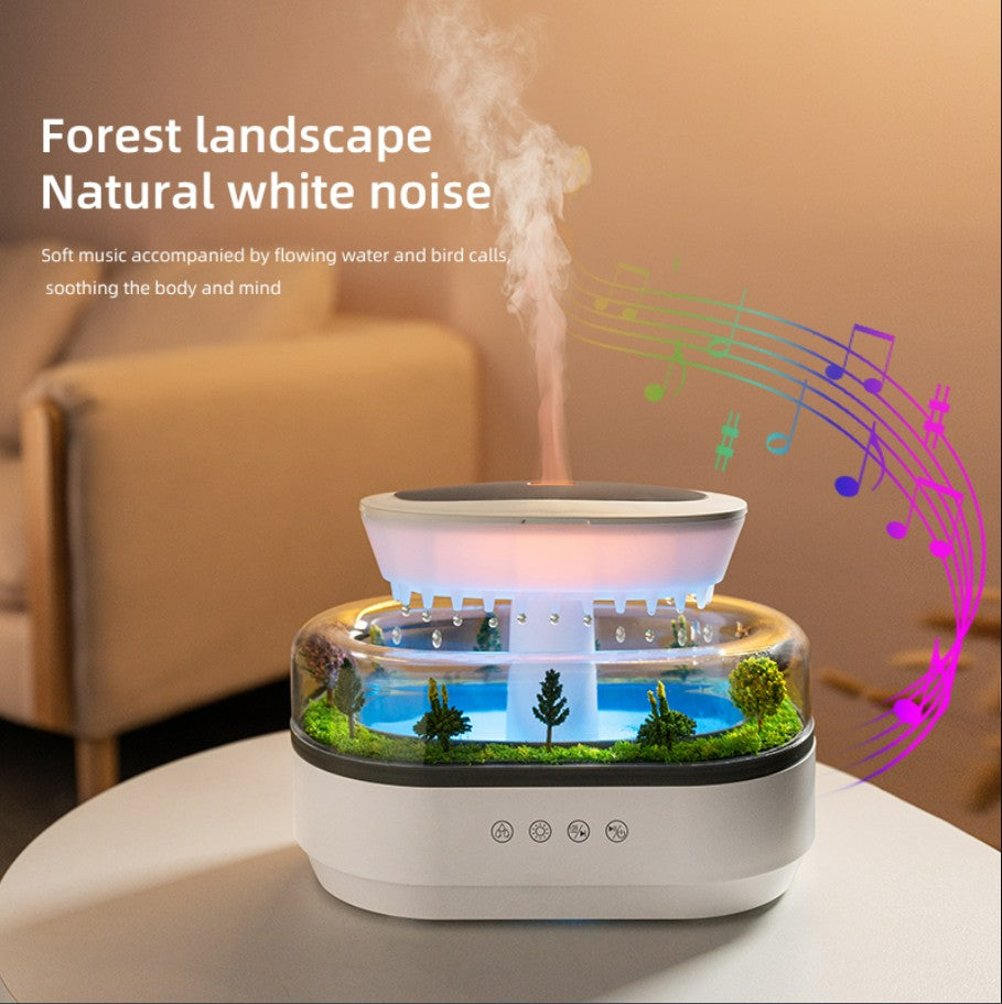 PeakHaven Smart Cool Mist Raindrop Air Humidifier for Garden Landscape