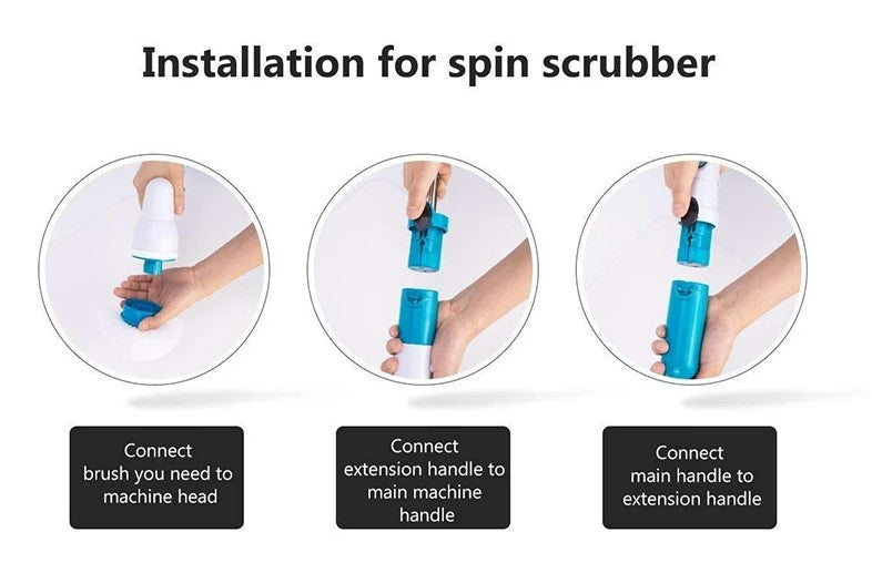 PeakHaven Electric Spin Scrubber