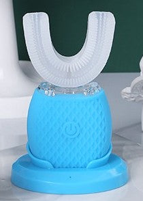PeakHaven U Shape Cold Light Automatic Toothbrush - Blue
